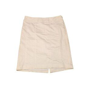 The Limited Collection lined stretch pencil skirt beige Sz 4 Business Casual